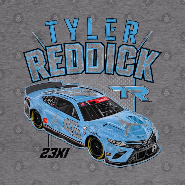 Tyler Reddick Jumpman Car by art.Hamdan